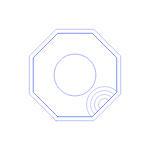 Layouts Swimming Pools Octagon Swimming Pools Editable Svg Line Art Free Vectors
